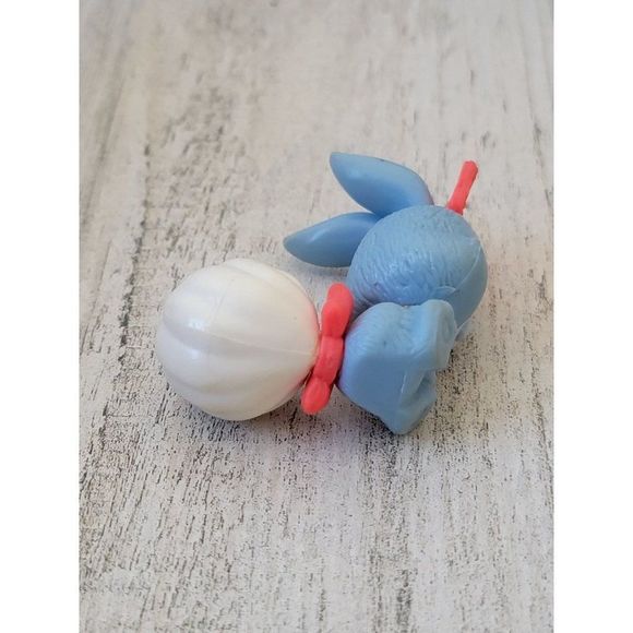 Mini bunny rabbit bow princess doll pet accessory toy - Picture 4 of 4